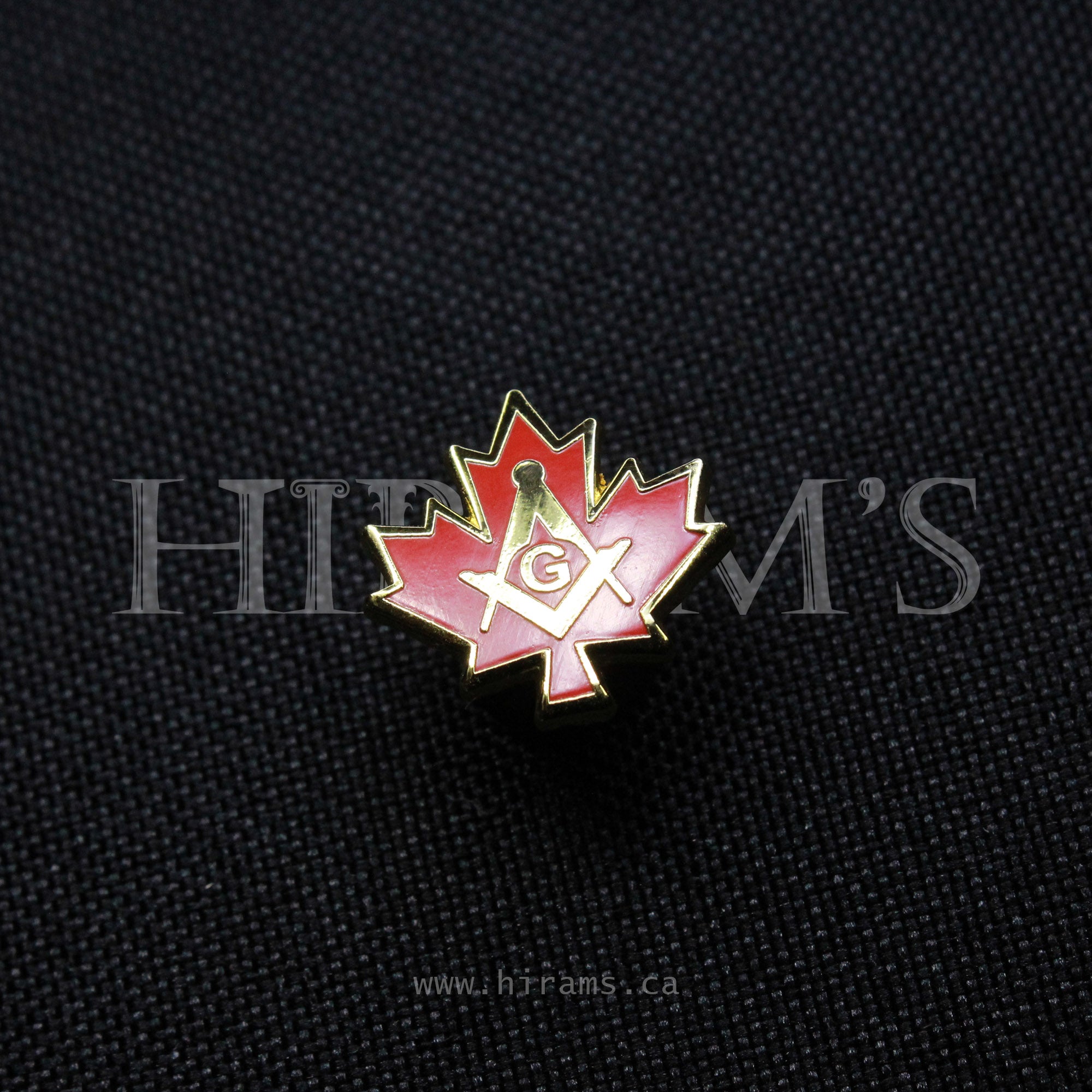 Canadian Freemason Lapel Pin