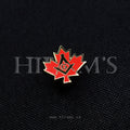 Canadian Freemason Lapel Pin
