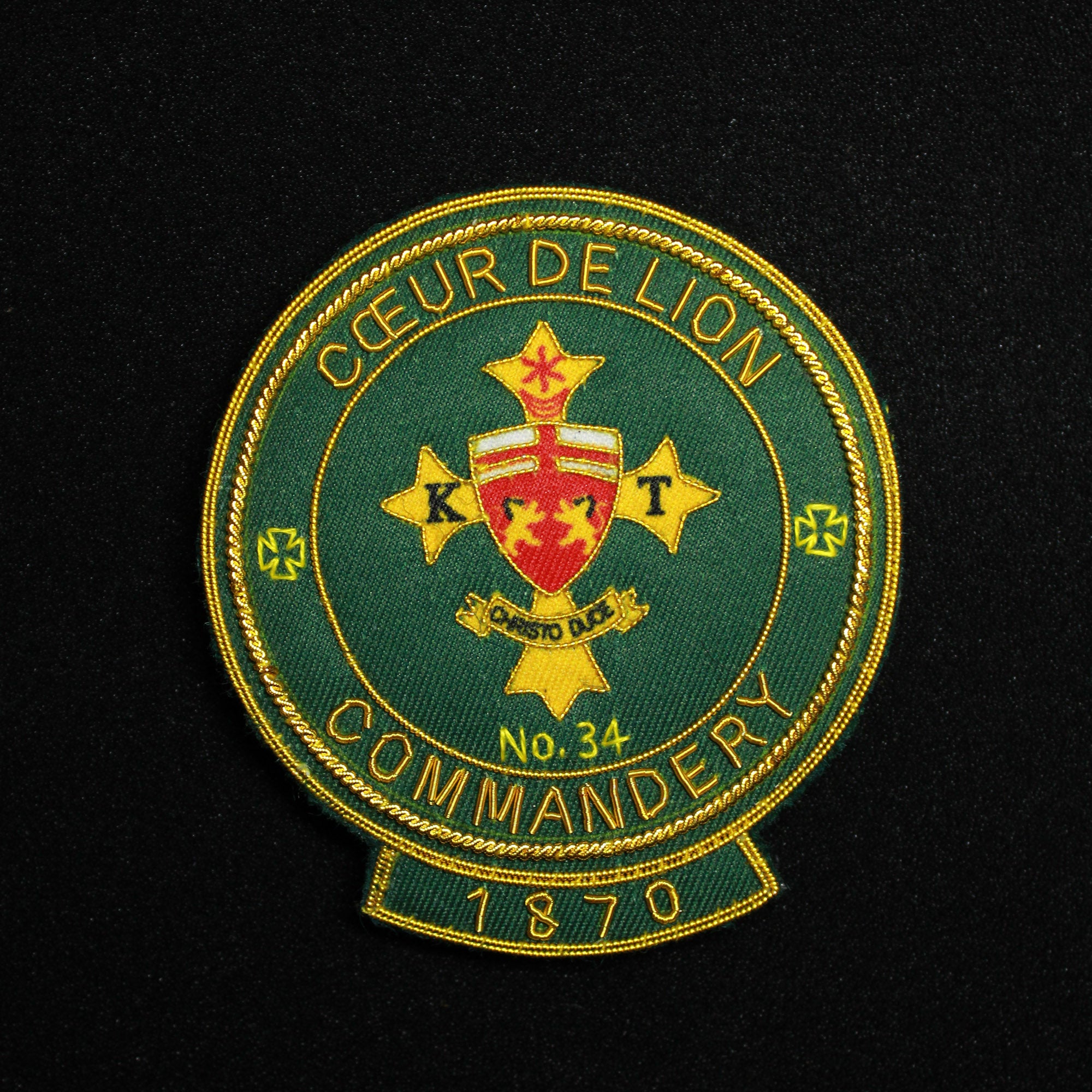 Commandery Patches (Made to Order)