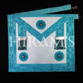 Master Mason Lambskin Apron – Regular (silver metallics)